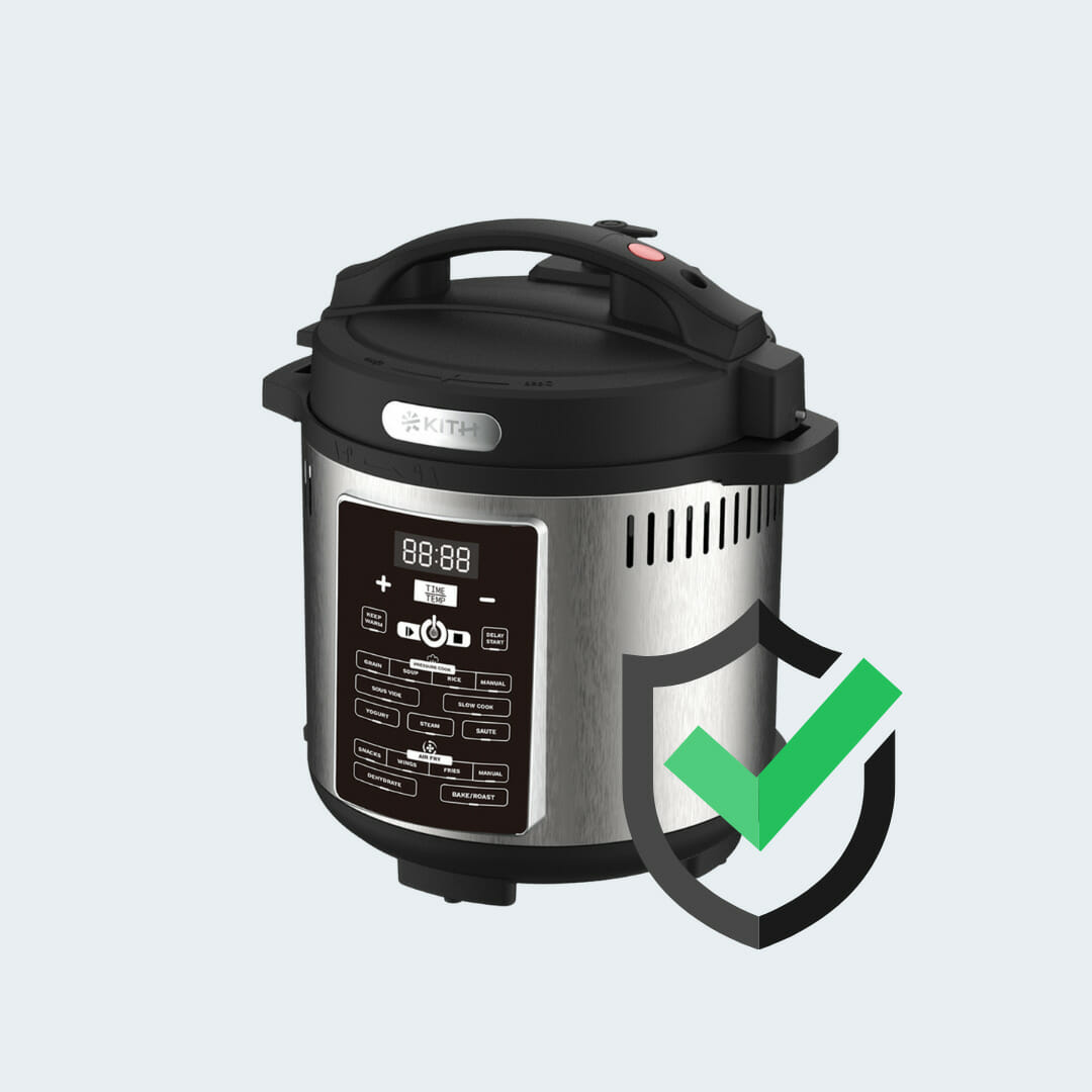 PRESSURE COOKER WITH AIR FRYER KITH by Casa
