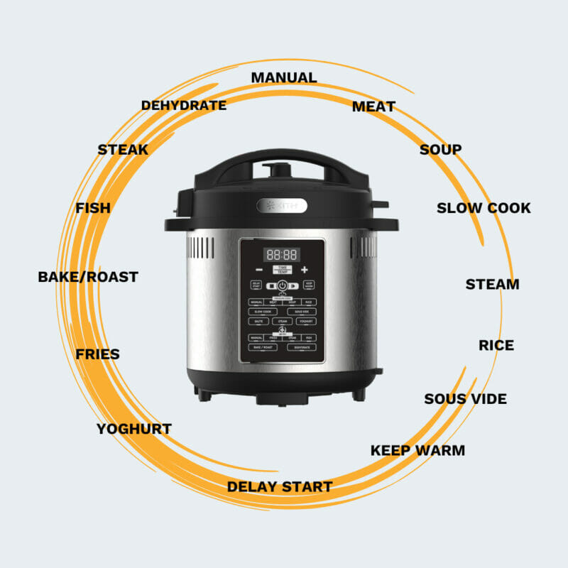 pressure cooker parts and functions