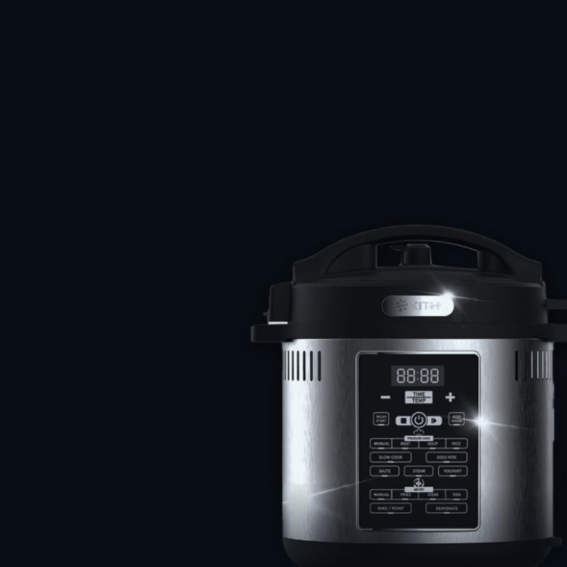 2-in-1 Pressure Cooker and Air Fryer